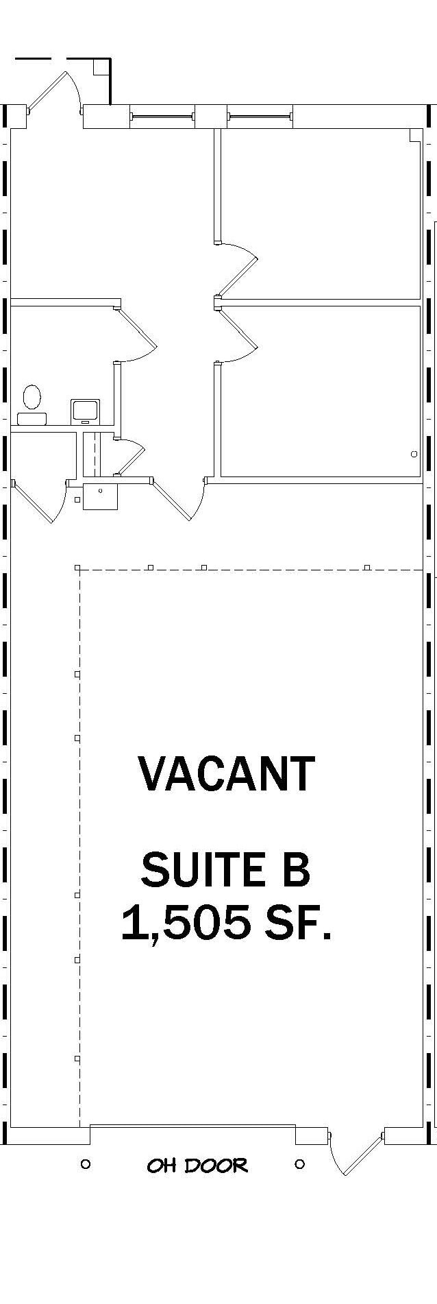219 Pioneer Blvd, Springboro, OH à louer Plan d’étage– Image 1 sur 1