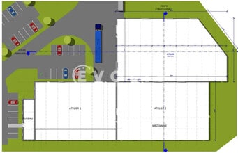 87 Rue Robert Berthelet, Crémieu à louer Plan d’étage– Image 2 sur 2