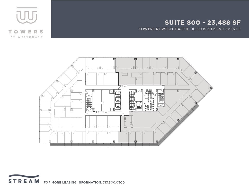 10350 Richmond Ave, Houston, TX à louer Plan d’étage– Image 1 sur 1