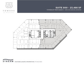 10350 Richmond Ave, Houston, TX à louer Plan d’étage– Image 1 sur 1
