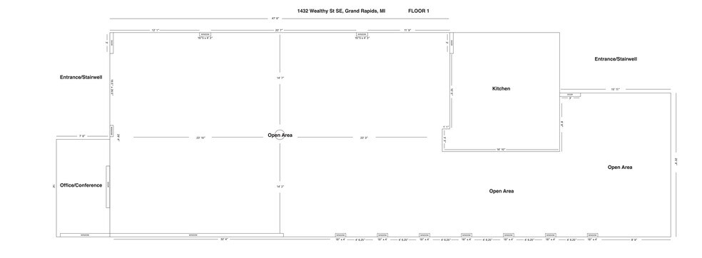 1432 Wealthy St SE, Grand Rapids, MI à louer - Plan de site – Image 2 sur 26