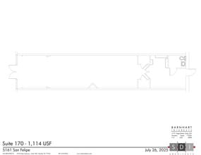 5161 San Felipe St, Houston, TX à louer Plan de site– Image 1 sur 1