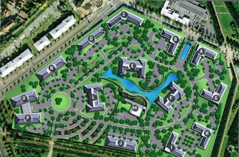 2 Rue René Caudron, Voisins-le-Bretonneux, YVE - Vue aérienne vue de carte