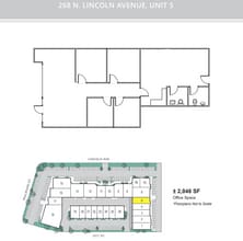 268 N Lincoln Ave, Corona, CA à louer Plan d’étage– Image 1 sur 1