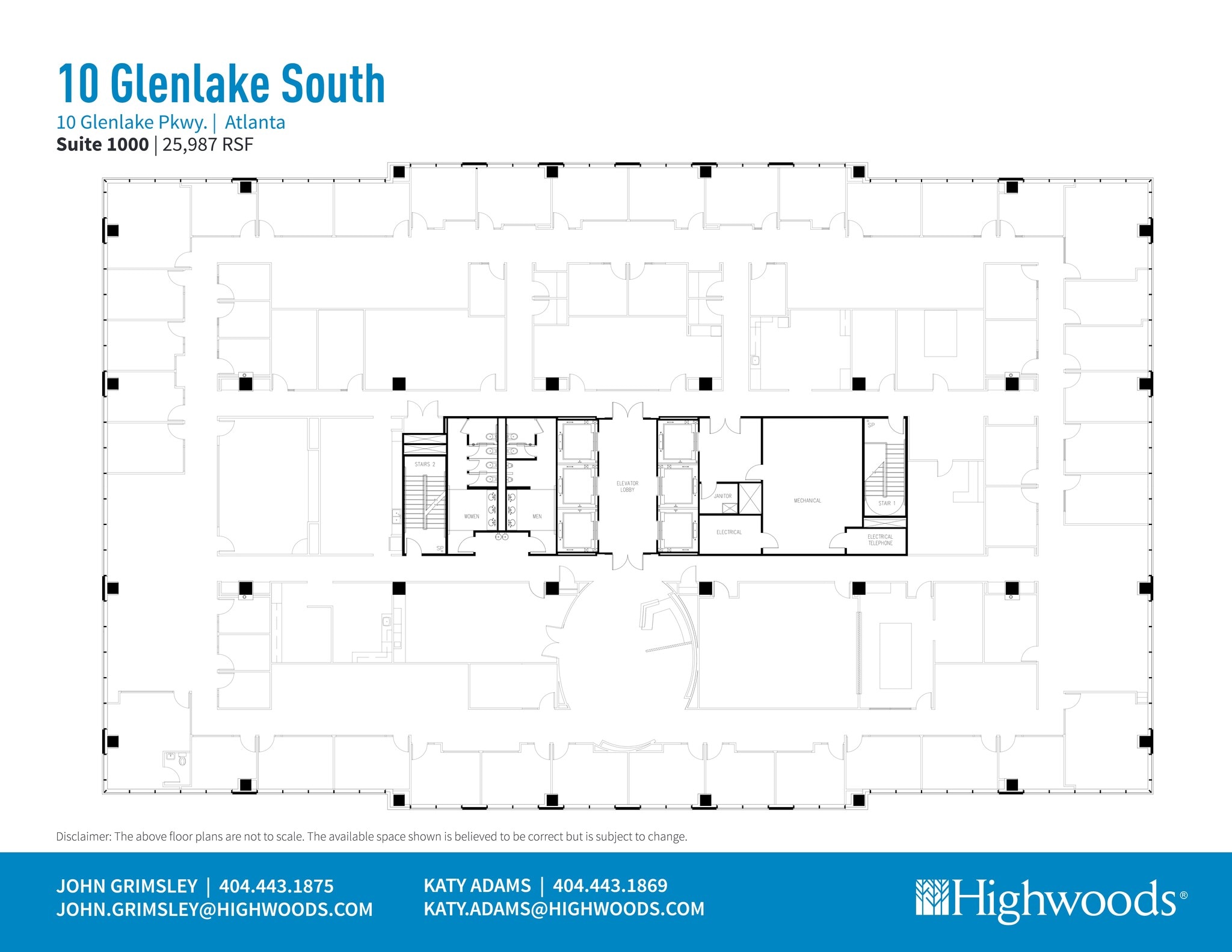10 Glenlake Pky NE, Atlanta, GA à louer Plan de site– Image 1 sur 1