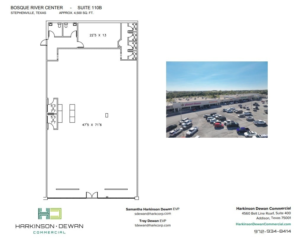 2900 W Washington St, Stephenville, TX à louer Plan d’étage– Image 1 sur 1