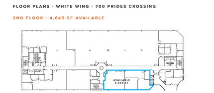 800 Prides Crossing, Newark, DE à louer Plan d’étage– Image 2 sur 2