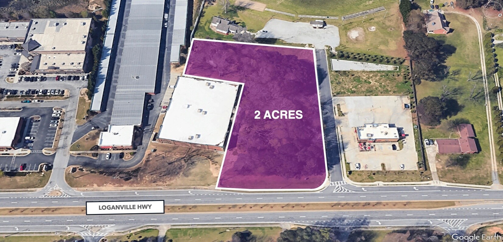 2391 Loganville Hwy, Grayson, GA à vendre Plan de site– Image 1 sur 2