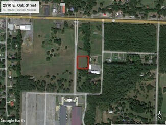 Plus de détails pour 2510 E Oak St, Conway, AR - Terrain à vendre