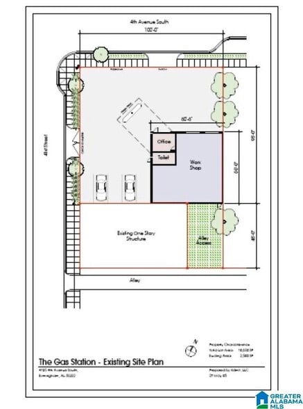 4105 4th Ave S, Birmingham, AL à vendre - Plan d’étage – Image 2 sur 2