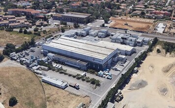 3 Avenue Du Général De Monsabert, Toulouse, HG - Vue aérienne  vue de carte