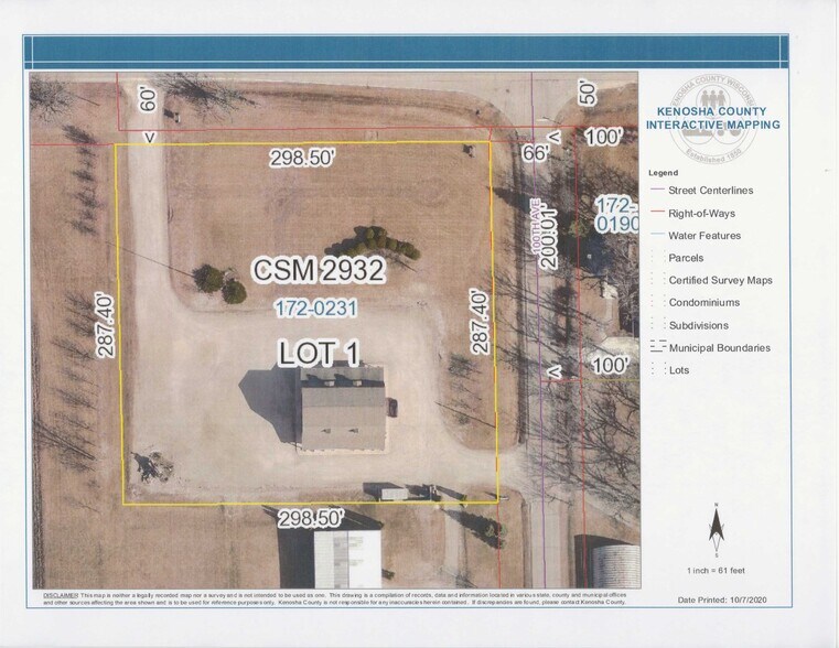 1226 100th Ave, Somers, WI à vendre - Aérien – Image 3 sur 3
