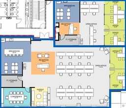 4307 Emperor Blvd, Durham, NC à louer Plan d’étage– Image 2 sur 3