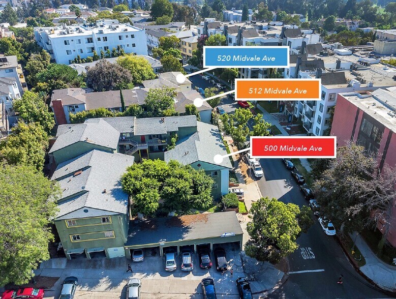 512 Midvale Ave, Los Angeles, CA à vendre - Photo de l’immeuble – Image 2 sur 11