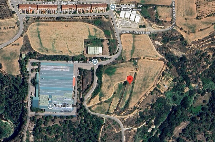 Carrer Del Reguerot, S/N, Vallbona d'Anoia, Barcelona à vendre - Plan cadastral – Image 3 sur 3