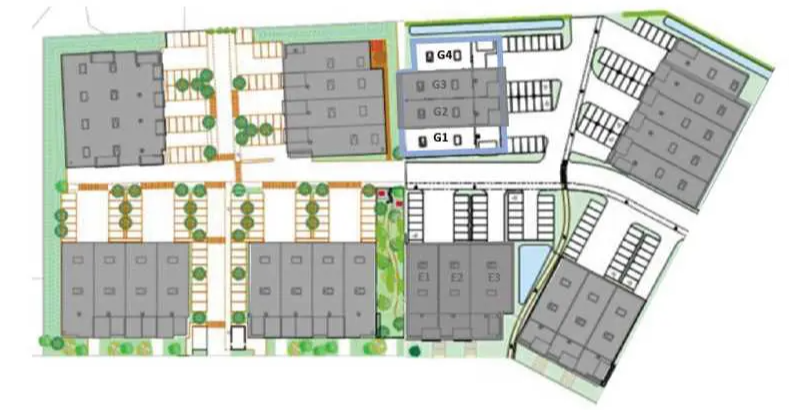 Local d’activités dans Saint-Pierre-du-Perray à louer - Plan de site – Image 2 sur 3