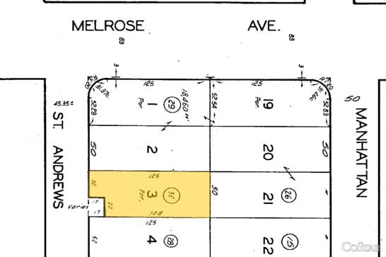 648 N St. Andrews Pl, Los Angeles, CA à louer - Plan cadastral – Image 3 sur 33
