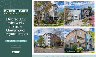 Plus de détails pour Eugene Student Housing Portfolio – Logement à vendre, Eugene, OR