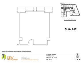 1133 Broadway, New York, NY à louer Plan d’étage– Image 1 sur 2