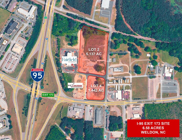 1606 Julian Allsbrook Hwy, Weldon, NC à vendre - Photo principale – Image 1 sur 2