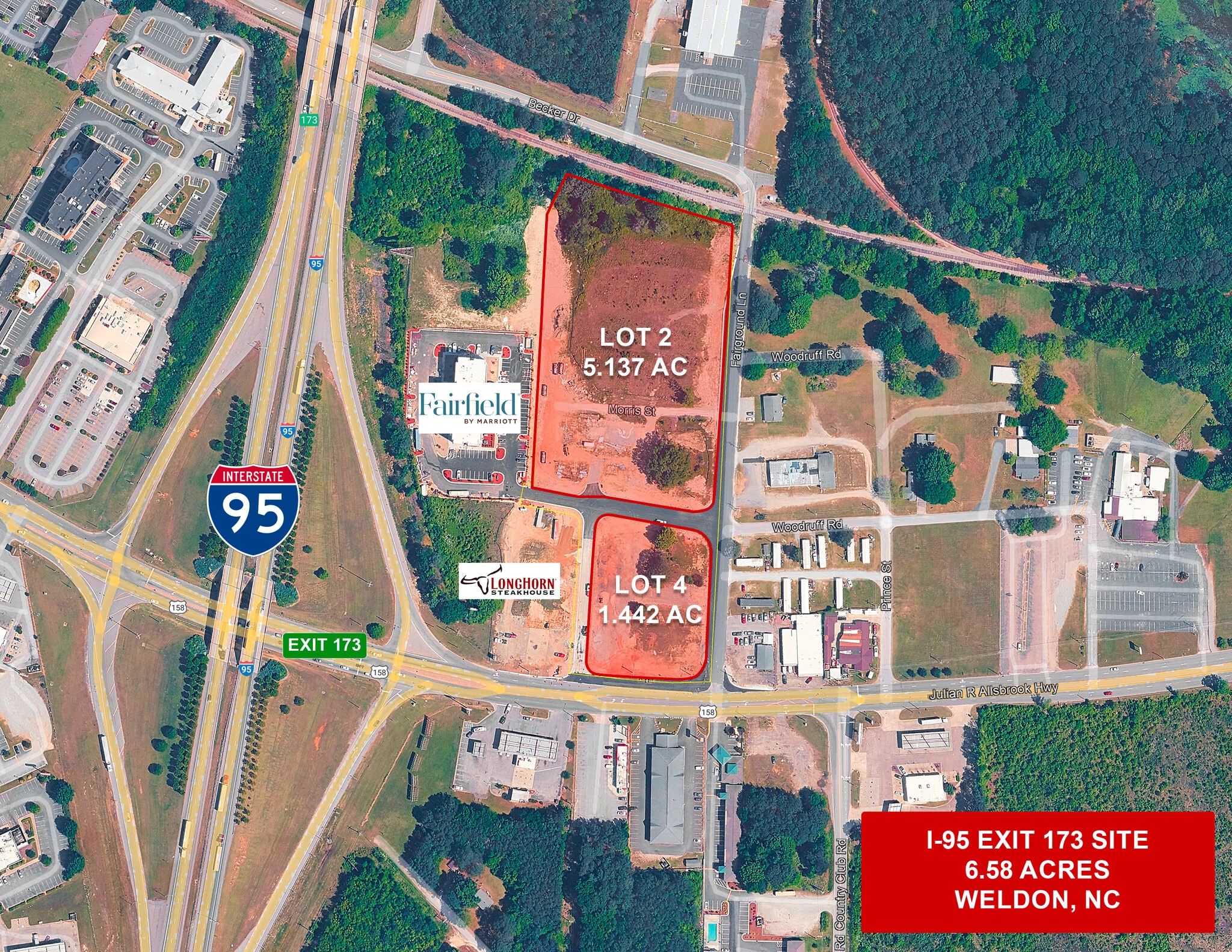 1606 Julian Allsbrook Hwy, Weldon, NC à vendre Photo principale– Image 1 sur 3