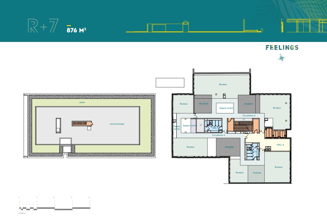 Bureau dans Bagneux à louer Plan d’étage– Image 1 sur 1