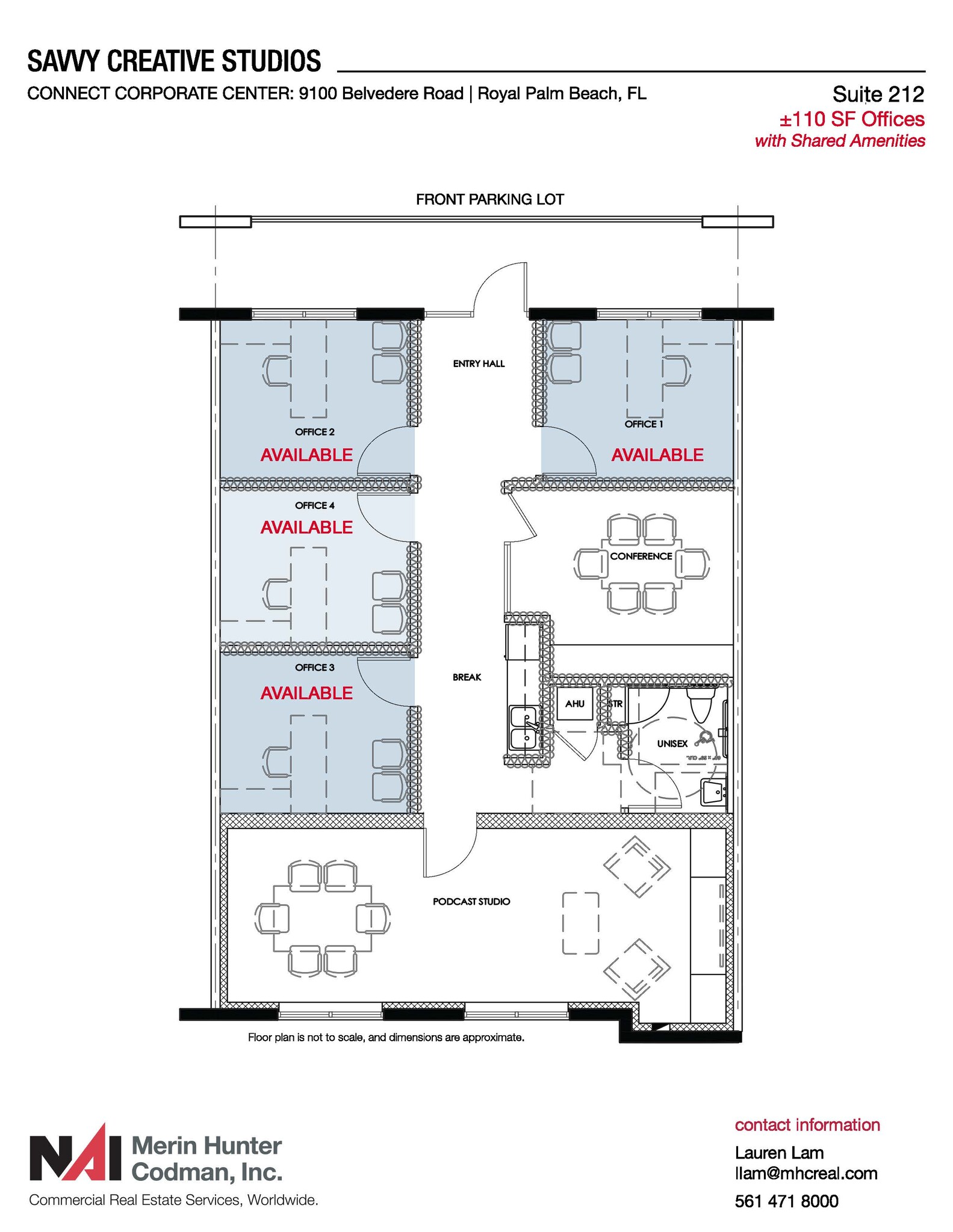 9100 Belvedere Rd, Royal Palm Beach, FL à louer Plan d’étage– Image 1 sur 1