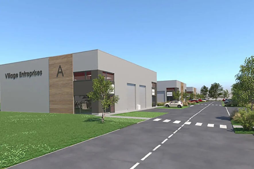 Local commercial dans Saint-Berthevin à vendre - Photo de l’immeuble – Image 2 sur 5