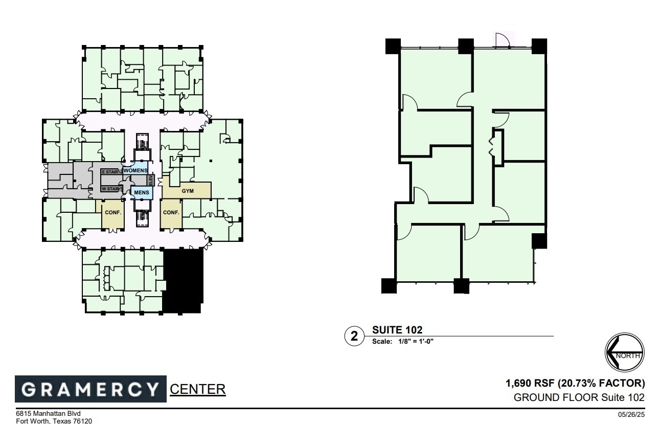 6815 Manhattan Blvd, Fort Worth, TX à louer Plan d’étage– Image 1 sur 1