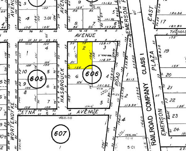 9-13 Ackerman Ave, Emerson, NJ à louer - Plan cadastral – Image 2 sur 12