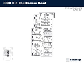 8391 Old Courthouse Rd, Vienna, VA à louer Plan d’étage– Image 1 sur 1