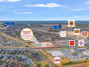3401 Lomas del Sur Blvd, Laredo, TX - Vue aérienne  vue de carte - Image1