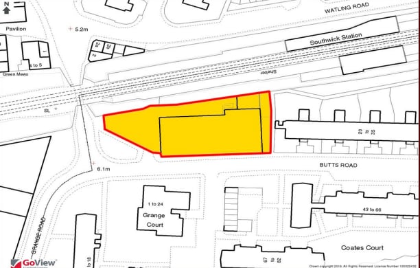 Butts Rd, Brighton à louer Plan de site– Image 1 sur 5