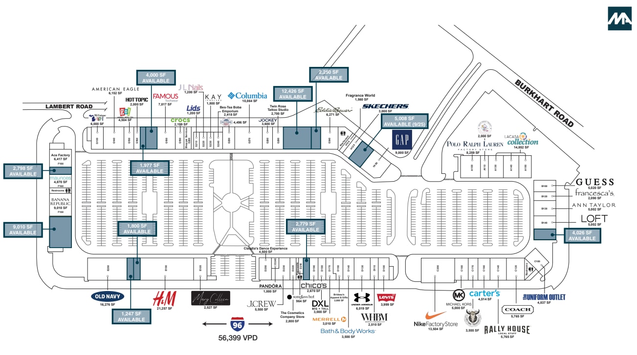 1475 N Burkhart Rd, Howell, MI à louer Plan d’étage– Image 1 sur 1