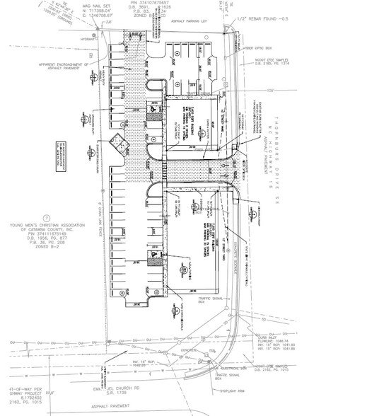 120 Thornburg Dr SE, Conover, NC à vendre - Plan de site – Image 1 sur 3