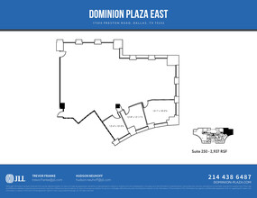 17300 Preston Rd, Dallas, TX à vendre Plan d’étage– Image 1 sur 2