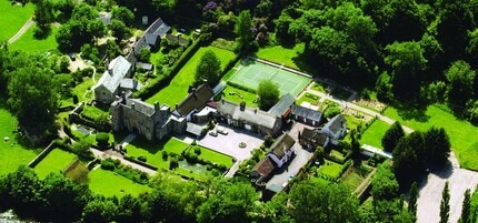 Bickleigh Castle, Bickleigh, DEV - Vue aérienne vue de carte