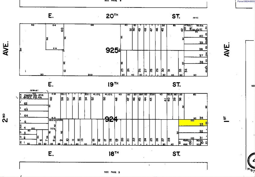 319 First Ave, New York, NY à louer - Plan cadastral – Image 2 sur 4
