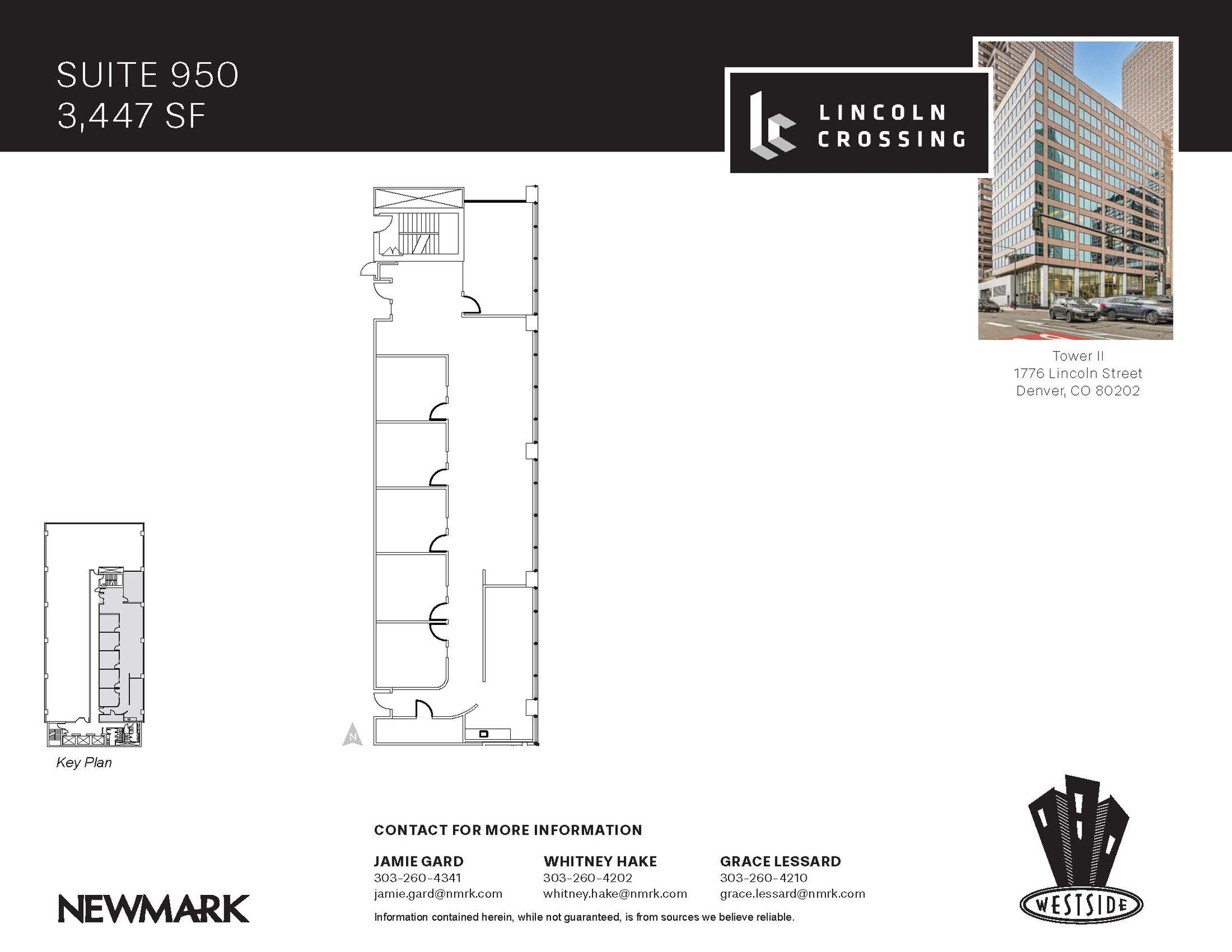 1776 N Lincoln St, Denver, CO à louer Plan d’étage– Image 1 sur 1