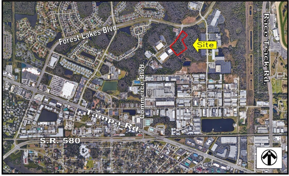 0 Commerce, Oldsmar, FL à vendre Aérien– Image 1 sur 2