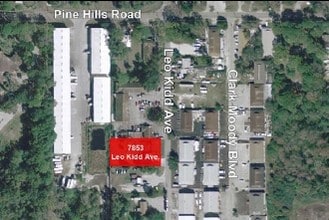 7853 Leo Kidd Ave, Port Richey, FL - Vue aérienne vue de carte