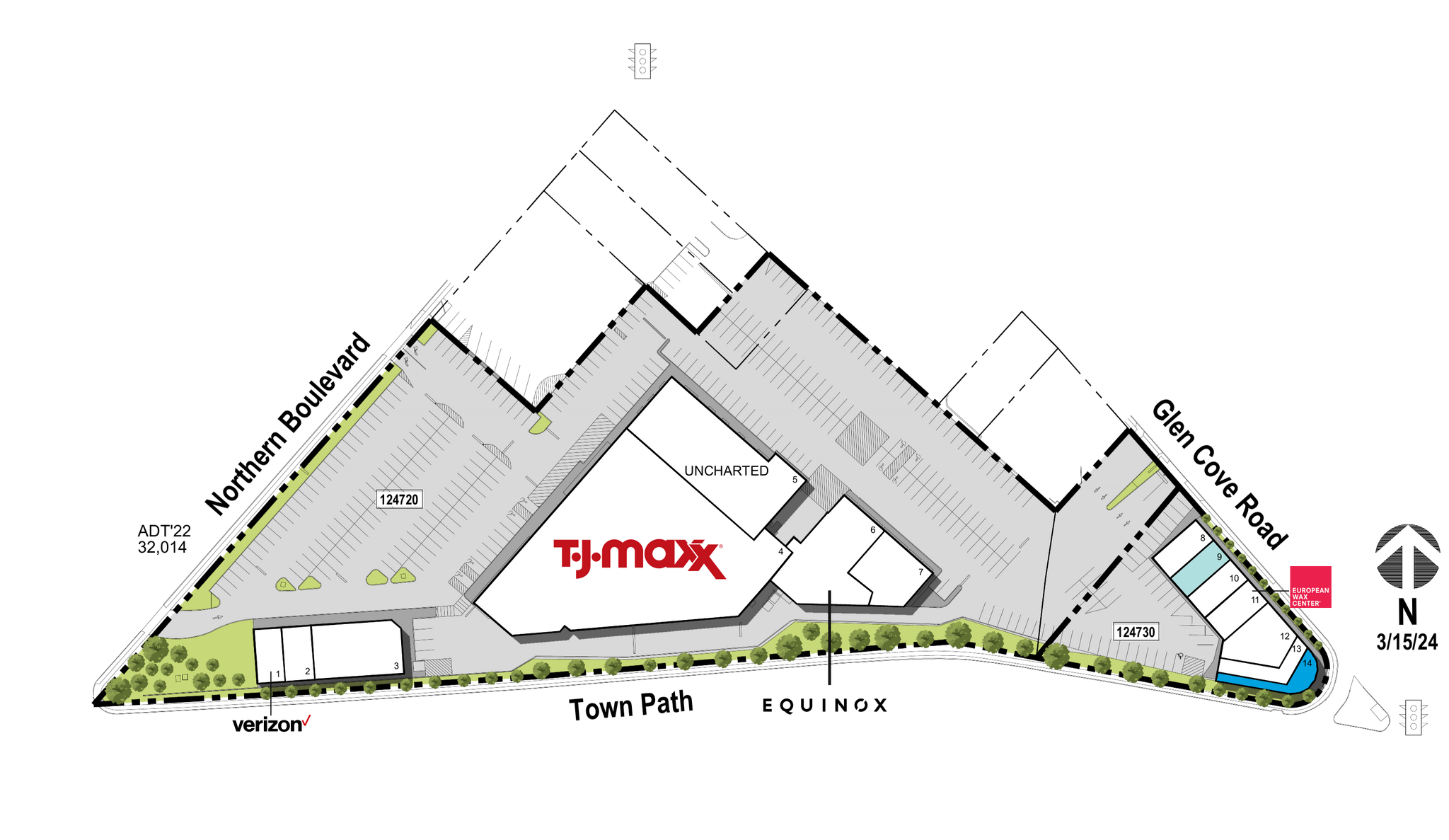 90 Northern Blvd, Greenvale, NY à louer Plan de site– Image 1 sur 1