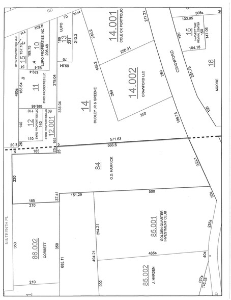 3602 US Highway 80 W, Phenix City, AL à vendre - Plan de site – Image 3 sur 3