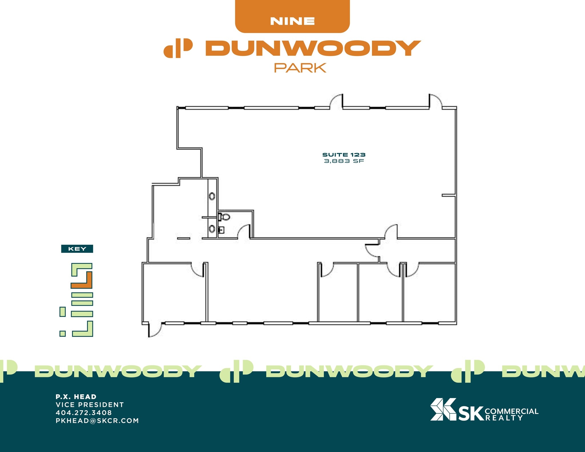 1 Dunwoody Park, Atlanta, GA à louer Plan de site– Image 1 sur 1
