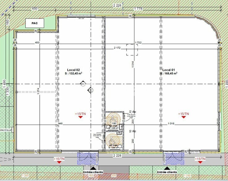 Local commercial dans Limoges à louer - Plan d’étage – Image 3 sur 4