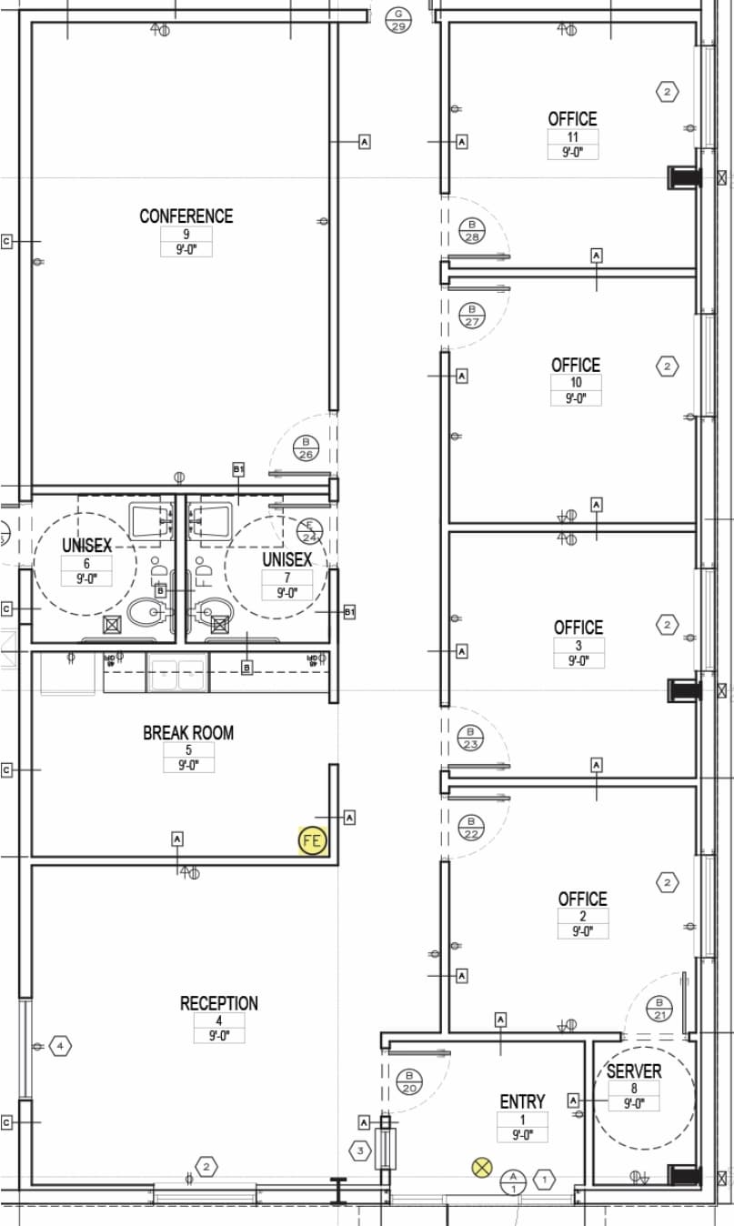 2323 S Houston Ave, Humble, TX à louer Plan d’étage– Image 1 sur 1
