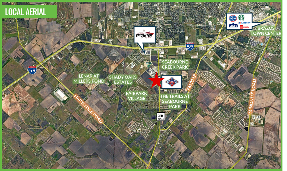 2 Acres on Highway 36 Rosenberg TX 77471, Rosenberg, TX à vendre - Photo de l’immeuble – Image 3 sur 4