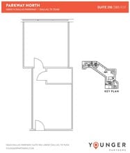 16800 N Dallas Pky, Dallas, TX à louer Plan d’étage– Image 1 sur 1