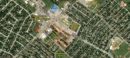 2700 Motley Dr, Mesquite, TX - Vue aérienne  vue de carte