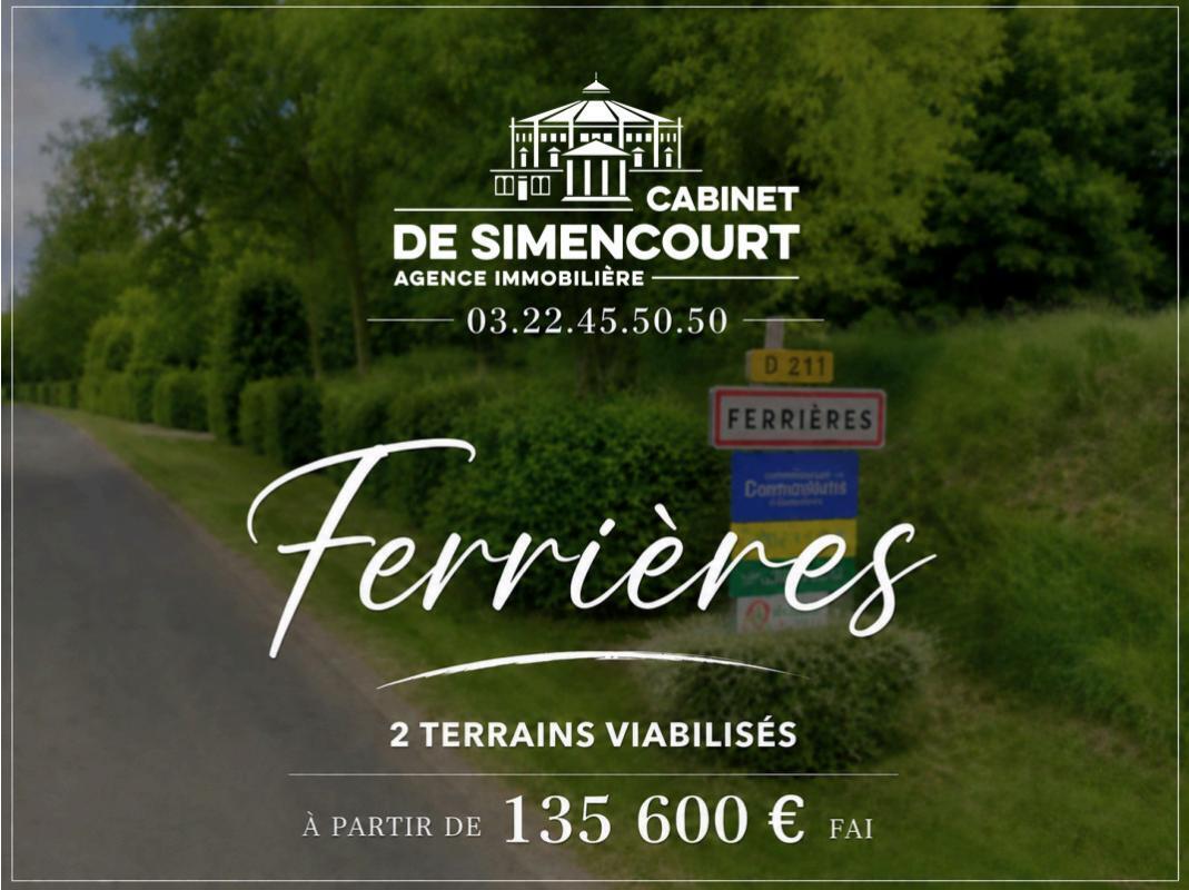 Terrain dans Ferrières à vendre Plan de site– Image 1 sur 2